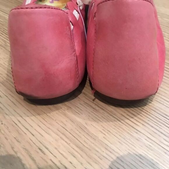 Born Concept Women's 9 Ballet Flats Pink With Gold Now Accent. - Picture 4 of 5